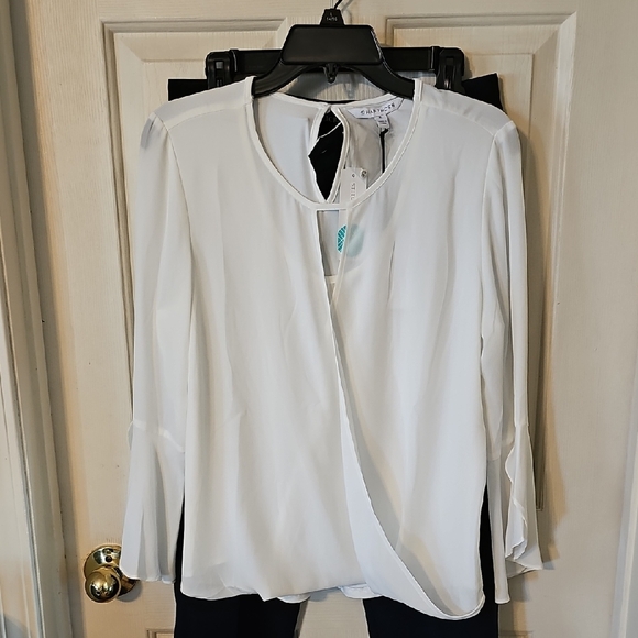 41 Hawthorn White Blouse - Picture 1 of 4